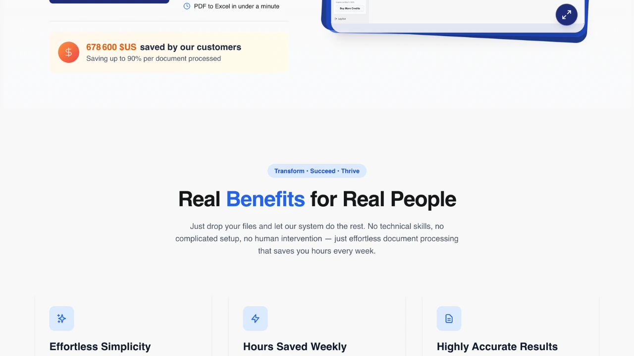 Screenshot of DocsLoop website
